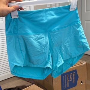 lululemon athletica Turquoise Athletic Shorts